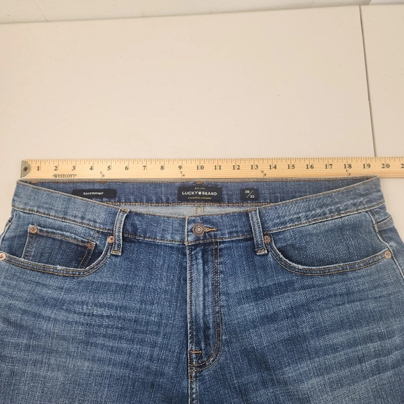 Lucky Brand Men's Medium Wash 221 Straight Denim Jeans Size 38 - Picture 13 of 14